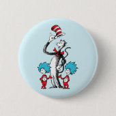 Dr. Seuss | Der Kater mit Hut, Ding Eins und Ding Button (Vorderseite)