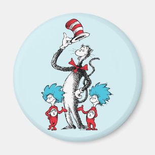 Dr. Seuss   Der Kater mit Hut, Ding Eins und Ding  Magnet