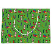 Dr. Seuss | Der Knackpunkt | Cindy-Lou Who Pattern Große Geschenktüte (Vorderseite)