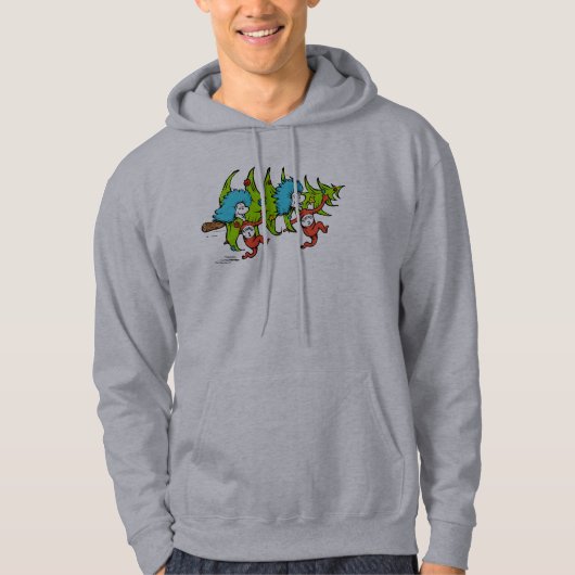 Dr. Seuss | Der Knackpunkt | Ding 1 Ding 2 Weihnac Hoodie (Vorderseite)