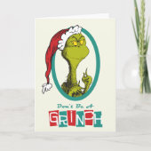 Dr. Seuss | Der Knackpunkt Feiertagskarte (Vorderseite)