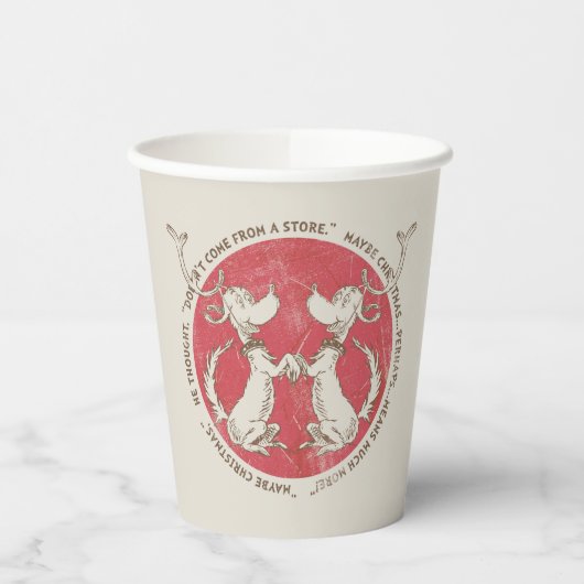 Dr. Seuss | Der Knackpunkt | Max. Weihnachtsangebo Pappbecher (Links)