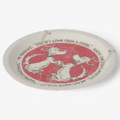 Dr. Seuss | Der Knackpunkt | Max. Weihnachtsangebo Pappteller (Schrägansicht)