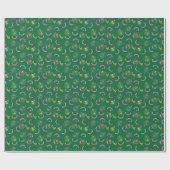 Dr. Seuss | Der Knackpunkt | Merry Grinchmas Patte Geschenkpapier (Flach)