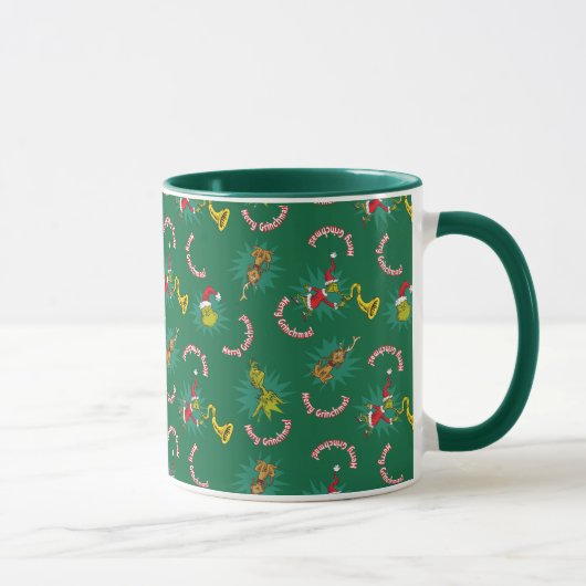 Dr. Seuss | Der Knackpunkt | Merry Grinchmas Patte Tasse (Rechts)