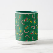 Dr. Seuss | Der Knackpunkt | Merry Grinchmas Patte Zweifarbige Tasse (Mittel)