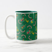 Dr. Seuss | Der Knackpunkt | Merry Grinchmas Patte Zweifarbige Tasse (Links)