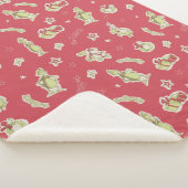 Dr. Seuss | Der Knackpunkt | Rotes Weihnachtsmuste Sherpadecke (3/4)