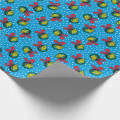 Dr. Seuss | Der Knackpunkt | Weihnachtsmuster Geschenkpapier (Ecke)