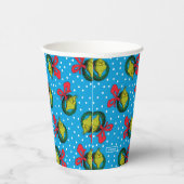 Dr. Seuss | Der Knackpunkt | Weihnachtsmuster Pappbecher (Rechts)