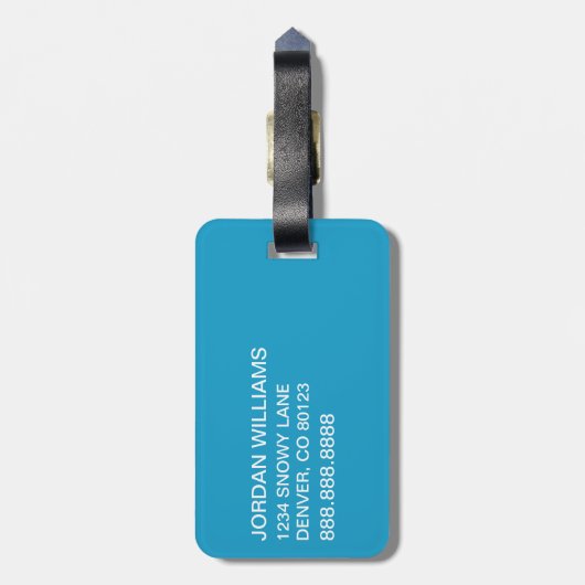 Dr. Seuss | Die eine Sache hier kommt aus Schwieri Gepäckanhänger (Rückseite vertikal)