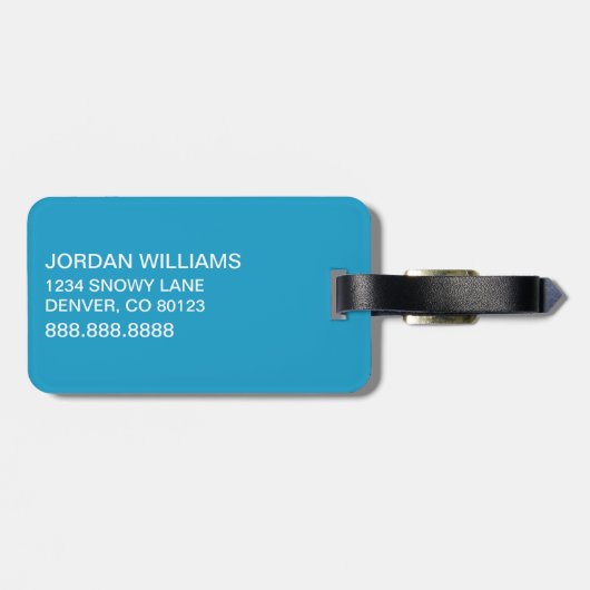 Dr. Seuss | Die eine Sache hier kommt aus Schwieri Gepäckanhänger (Rückseite horizontal)