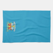 Dr. Seuss | Die eine Sache hier kommt aus Schwieri Geschirrtuch (Horizontal)