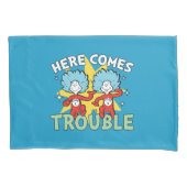 Dr. Seuss | Die eine Sache hier kommt aus Schwieri Kissenbezug (Vorderseite-Links)