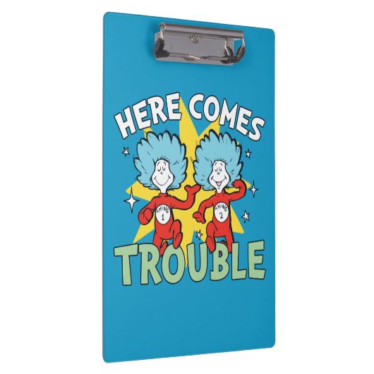 Dr. Seuss | Die eine Sache hier kommt aus Schwieri Klemmbrett (Rechts)