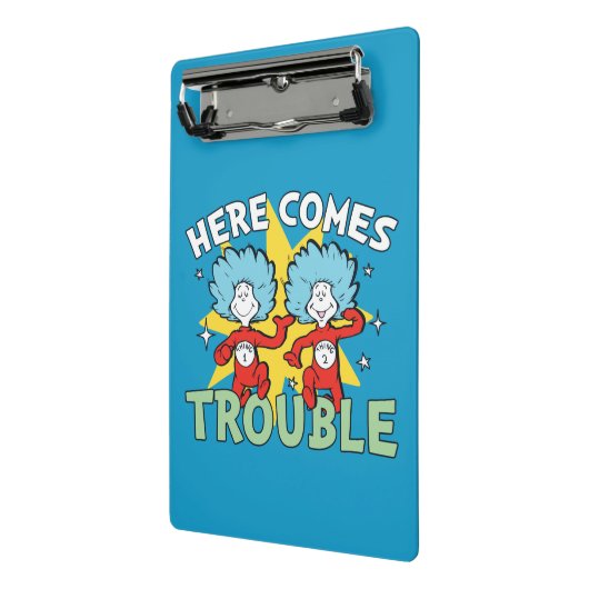 Dr. Seuss | Die eine Sache hier kommt aus Schwieri Mini Klemmbrett (Gewinkelt2)