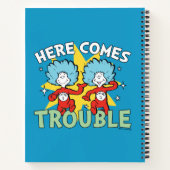 Dr. Seuss | Die eine Sache hier kommt aus Schwieri Notizblock (Rückseite)