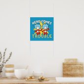 Dr. Seuss | Die eine Sache hier kommt aus Schwieri Poster (Küche)