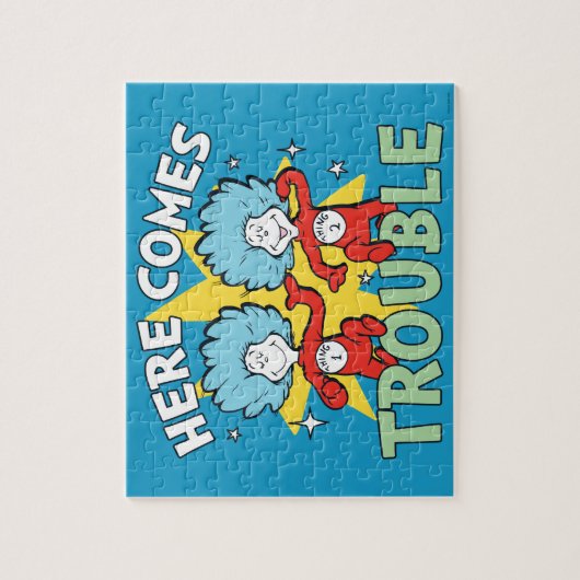 Dr. Seuss | Die eine Sache hier kommt aus Schwieri Puzzle (Vertikal)