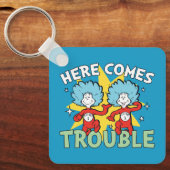 Dr. Seuss | Die eine Sache hier kommt aus Schwieri Schlüsselanhänger (Vorderseite)