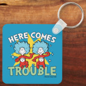 Dr. Seuss | Die eine Sache hier kommt aus Schwieri Schlüsselanhänger (Rückseite)