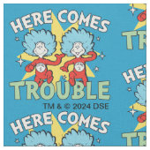 Dr. Seuss | Die eine Sache hier kommt aus Schwieri Stoff (Nahaufnahme)