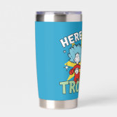 Dr. Seuss | Die eine Sache hier kommt aus Schwieri Thermobecher (Vorderseite)