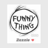 Dr. Seuss | Die eine Sache zwei - die lustige Sach Aufkleber (Blatt)