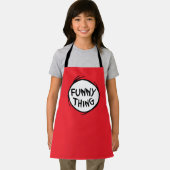 Dr. Seuss | Die eine Sache zwei - die lustige Sach Schürze (Insitu)