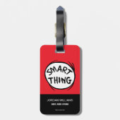 Dr. Seuss | Die eine Sache zwei - Kluges, Gepäckanhänger (Rückseite vertikal)