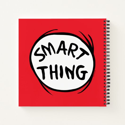 Dr. Seuss | Die eine Sache zwei - Kluges, Notizblock (Rückseite)