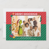 Dr. Seuss | Die Grinch Family Foto Ferienkarte Einladung (Vorderseite)