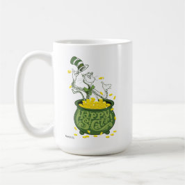 Dr. Seuss| Die Katze im Hut - Happy St. Cat's! Kaffeetasse