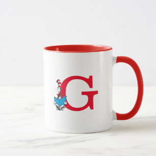 Dr. Seuss Die Katze im Hut - Lesemonogramm G Tasse