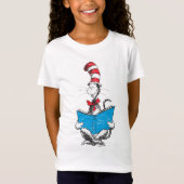 Dr. Seuss| Die Katze im Hut - Lesen T-Shirt (Vorderseite)