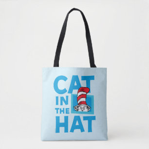 Dr. Seuss Die Katze im Hut-Logo Tasche