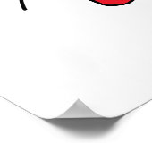 Dr. Seuss | Die Katze im Hut - Nana Ich bin Poster (Ecke)