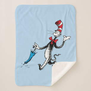 Dr. Seuss Die Katze im Hut Regenschirm Spazierga Sherpadecke