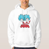 Dr. Seuss| Die Katze im Hut - Sache 1, Sache 2 Hoodie (Vorderseite)