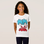 Dr. Seuss| Die Katze im Hut - Sache 1, Sache 2 T-Shirt (Vorne ganz)
