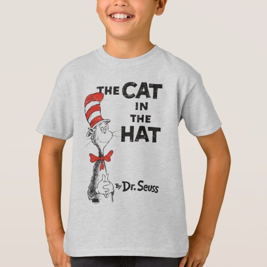 Dr. Seuss | Die Katze im Hutbuch T-Shirt (Vorderseite)