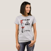 Dr. Seuss| Die Katze im Hutbuch T-Shirt (Vorne ganz)