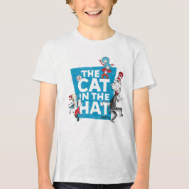 Dr. Seuss | Die Katze im Hutlogo - Zeichen Tri-Blend Shirt
