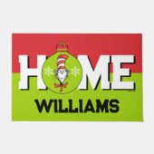 Dr. Seuss | Die Katze in einem Hut im Klassiker Fußmatte (Vorderseite)