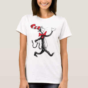 Dr. Seuss Die Katze mit Hut auf dem Katzenweg T-Shirt