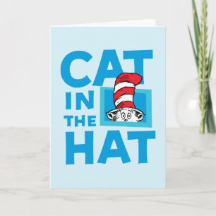 Dr. Seuss   Die Katze mit Hut Logo Karte
