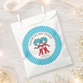 Dr. Seuss, die zwei Dinge | Twins Baby Dusche Geschenktütchen