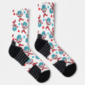 Dr. Seuss, die zwei Dinge | Twins Baby Dusche Socken (Rechts)