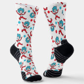 Dr. Seuss, die zwei Dinge | Twins Baby Dusche Socken (Gewinkelt)
