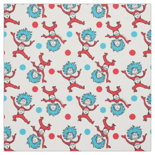 Dr. Seuss, die zwei Dinge   Twins Baby Dusche Stoff